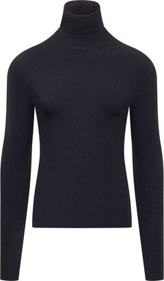 Turtleneck Long-Sleeved Jumper-BB