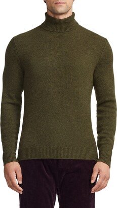 Cashmere Turtleneck Sweater-AN