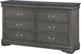 15 Dark Gray Wood Dresser