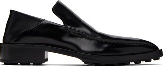 Black Leather Loafers