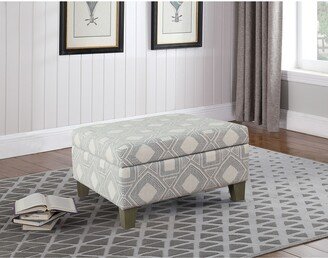 Luxury 28 Inches Square Storage Ottoman