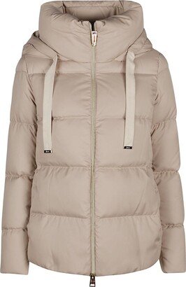 High-Neck Puffer Jacket-AL