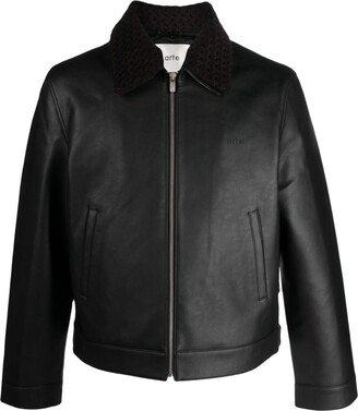 ARTE Jasper faux-leather jacket