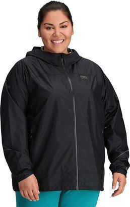 Helium Rain Jacket - Plus - Women's-AA