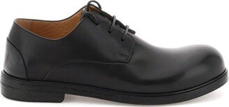 'zucca Media' Leather Derby Shoes-AC