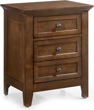 Intercon San Mateo Tuscan Brown 3-drawer Nightstand