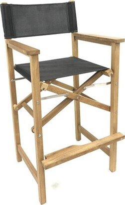 Director Teak Outdoor Counter Height Stool