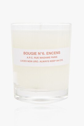 'Bougie Nr 6. Encens’ Scented Candle Unisex - White