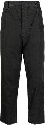 Cotton Tapered Trousers-AE