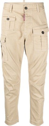 Logo-Patch Tapered Trousers-AB