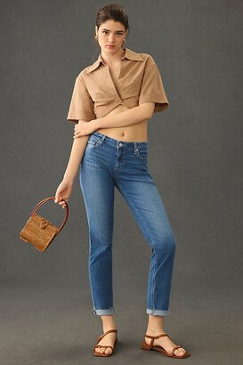 Brigitte Mid-Rise Crop Boyfriend Jeans