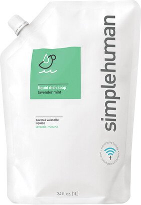 simplehuman 34 oz. Dish Soap Refill Lavender Mint