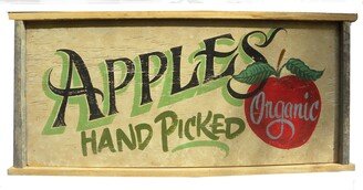 Fresh Apples Sign | Hand Painted Wall Decor Kitchen Farmhouse Decor| Gift Farmhouse Apple Cider Fall