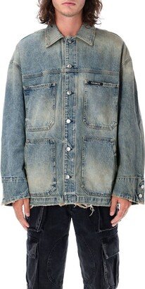 Denim field jacket