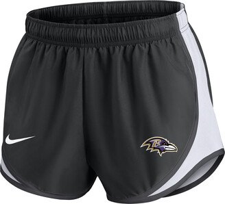 Women's Dri-FIT Tempo (NFL Baltimore Ravens) Shorts in Black