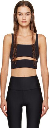 Black Cutout Sport Bra