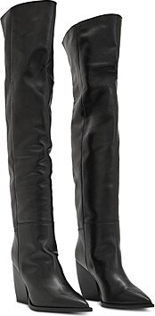 Women's Reina Pointed Toe Over The Knee Boots