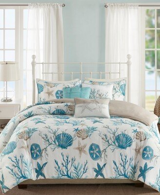 Pebble Beach 6-Pc. Duvet Cover Set, Full/Queen