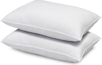 Ella Jayne Home 2-Piece Signature Plush Down-Filled Medium Microfiber Pillow Set