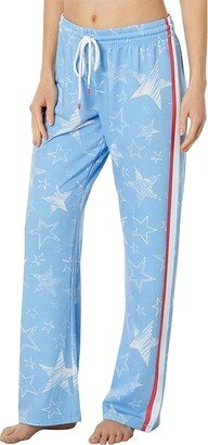 Star Spangled PJ Pants (Tranquil Blue) Women's Pajama