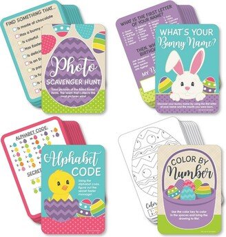 Big Dot of Happiness Hippity Hoppity - 4 Easter Bunny Party Games - 10 Cards Each - Gamerific Bundle