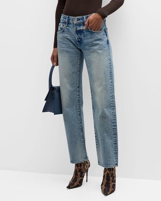 Joelton Straight Low-Rise Jeans