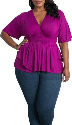 Women's Plus Size Promenade Jersey Top