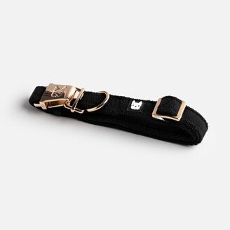 Silver Paw Dog Poplin Black Collar