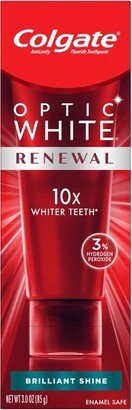 Optic White Renewal Teeth Whitening Brilliant Shine Toothpaste - 3oz