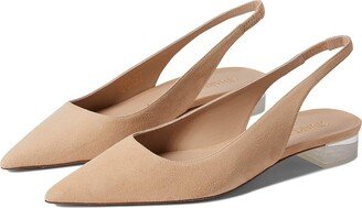 Stuart Lucite Slingback (Adobe) Women's Shoes