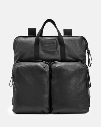 Force Leather Backpack - Black