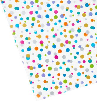 Caspari Confetti Brights Tissue Multicolor Pkg/4