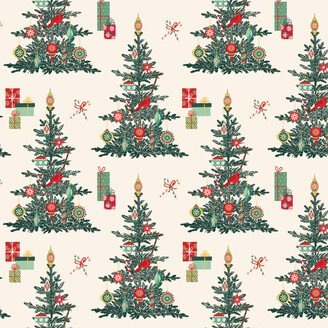 Wrap Retro Trees White