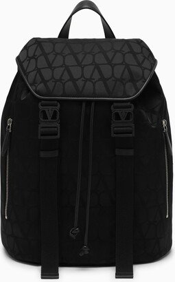 Black Toile Iconographe backpack