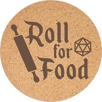 Dnd Gifts Roll For Food Dungeon & Dragons Funny Trivet Kitchens Housewarming Gifts Or Wedding | D&d Kitchen Decor