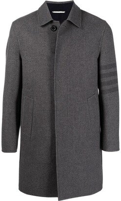 Four-Bar Single-Breasted Blazer