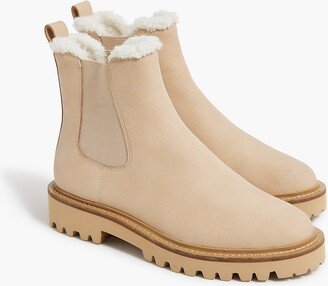 Women's Sherpa-Lined Chelsea Boots