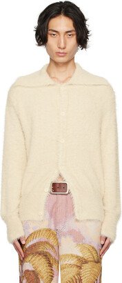 Off-White Button Cardigan-AB