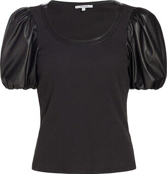 Willa Puff-Sleeve T-Shirt