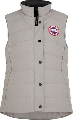 Freestyle Quilted Arctic-Tech Shell Gilet, Beige, Gilet