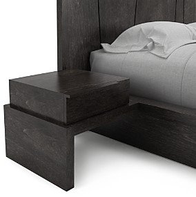 Huppe Silk Left Nightstand