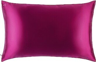 Pure Silk Queen Pillowcase in Fuchsia