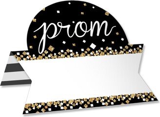 Big Dot Of Happiness Prom - Prom Night Party Tent Buffet Card - Table Setting Name Place Cards 24 Ct