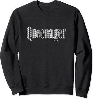 Beauty Old Women Queenager Senior Grandma Sweatshirt