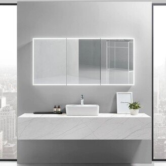 Modern Mirrors Cassini III Lighted Bathroom Cabinet Vanity Mirror - 40*60