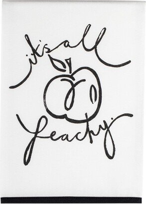 Byam England It's All Peachy - Tea Towel