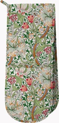 William Morris Golden Lily Double Oven Glove MultiColoured