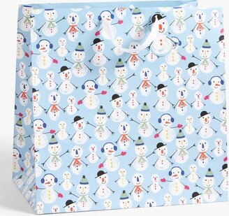 Rainbow Time Capsule Snowman Gift Bag