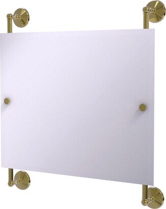 Monte Carlo Landscape Rectangular Frameless Rail Mounted Mirror