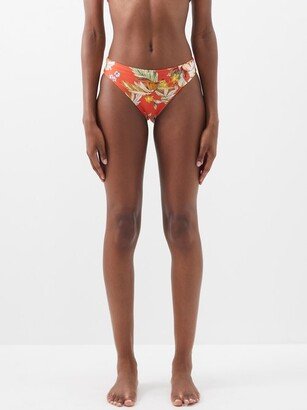 Vacation Thea Floral-print Bikini Briefs